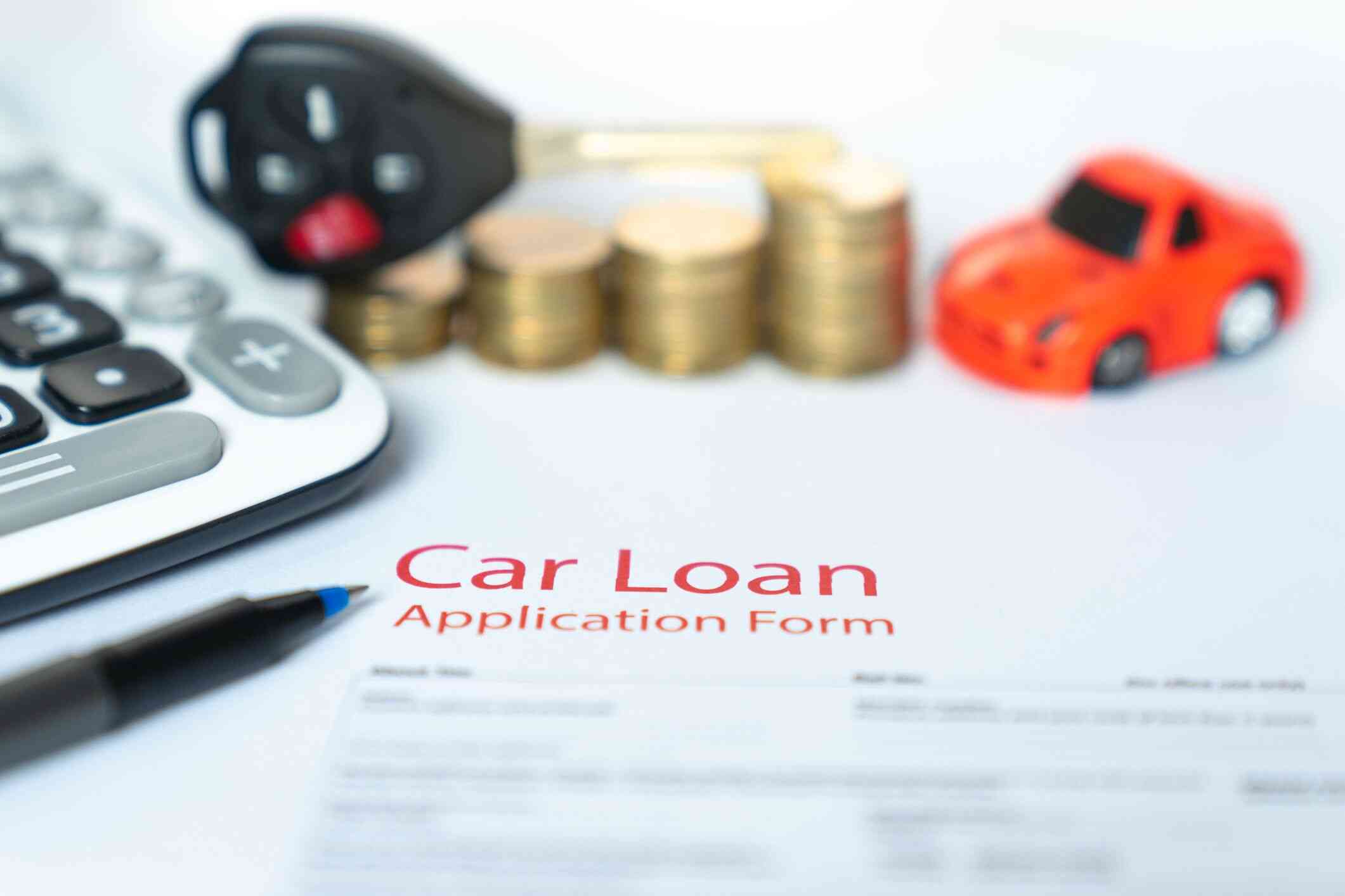 Car finance application form 